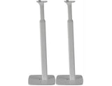 FLEXSON Adjustable Floor Stand for SONOS ONE or PLAY:1 (Pair, White)