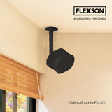 FLEXSON Ceiling Mount for Era 300 (Black, Single)