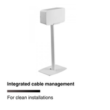 FLEXSON Floor Stand for Sonos Five & Play:5 (White)