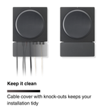 FLEXSON Wall Mount For SONOS AMP (Black)