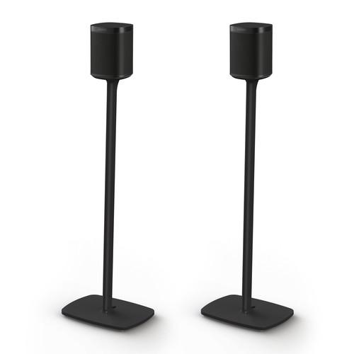FLEXSON Floor stand for SONOS ONE or PLAY:1 (Pair, Black