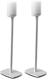 FLEXSON Floor Stand for Sonos Era 100 Speaker (White, Pair)