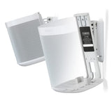 FLEXSON Wall Mount for SONOS ONE or PLAY:1 (Pair, White)