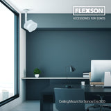 FLEXSON Ceiling Mount for Era 300 (White, Single)