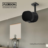 FLEXSON Ceiling Mount for Era 300 (Black, Single)