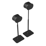 FLEXSON Essentials Adjustable Floor Stands for Sonos Era 300 (Black, Pair)