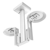 FLEXSON Ceiling Mount for Two Sonos ERA 100 (White, Pair)