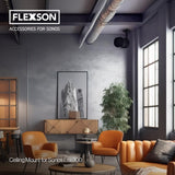 FLEXSON Ceiling Mount for Era 300 (Black, Single)