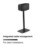 FLEXSON Floor Stand for Sonos Five & Play:5 (Black)