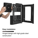 FLEXSON Wall Mount For 4 SONOS AMPS (Black)