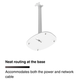 FLEXSON Floor Stand for Sonos Era 300 Speaker (White, Single)