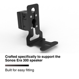 FLEXSON Wall Mount for Sonos Era 300 Speaker (Black, Single)