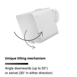 FLEXSON Wall Mount for the Sonos Five & PLAY:5 (White)