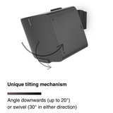 FLEXSON Wall Mount for the Sonos Five & PLAY:5 (Black)