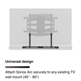 FLEXSON TV Mount Attachment For Sonos Arc