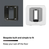 FLEXSON Wall Mount for SONOS SUB (Black)