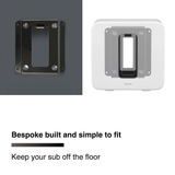 FLEXSON Wall Mount for SONOS SUB (Black)