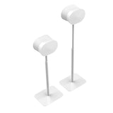 FLEXSON Essentials Adjustable Floor Stands for Sonos Era 300 (White, Pair)