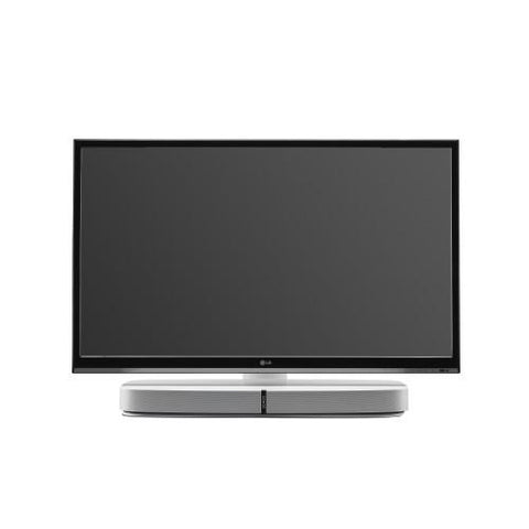 FLEXSON Adjustable TV Stand for SONOS PLAYBASE (White)