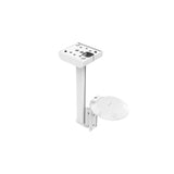 FLEXSON Ceiling Mount Single for Era 100 (White, Single)