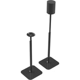 FLEXSON Essentials Adjustable Floor Stands for Sonos Era 100 (Black, Pair)